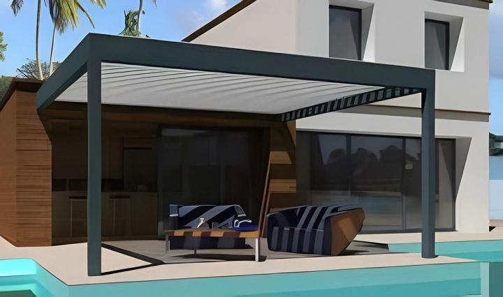 Installation de pergolas bioclimatique et store banne à Perpignan