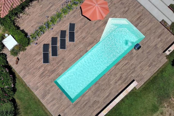 Terrasse piscine Perpignan