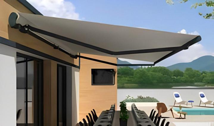 Fabrication de pergolas bioclimatique et store banne à Perpignan