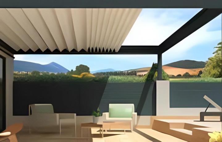 Installation de pergolas bioclimatique et store banne à Perpignan